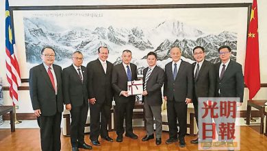 Photo of 馬華訪中駐沙總領事 陳德欽：一帶一路促進經濟