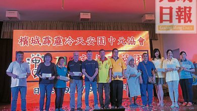 Photo of 天安園中元協會布施團週年慶 捐9組織各500元