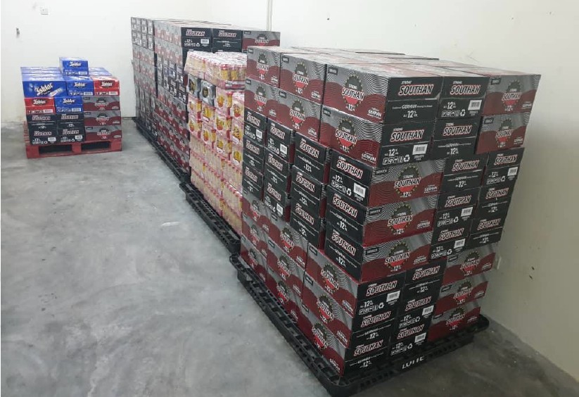 ａ２／警方起获逾34万令吉走私酒(934202)-20200107180952