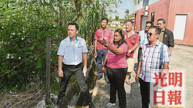 Photo of 溝渠地段被佔用種蔬果 當局清理溝床太艱難