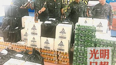 Photo of 玻邊境嚴防機構年柑行動 起值25萬私酒扣1青年