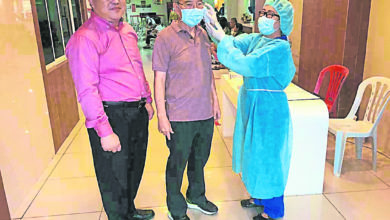Photo of 設篩查走廊防疫 森華醫療中心關2入口