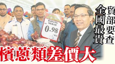 Photo of 檳蔥類差價大 全國最貴貿部要查