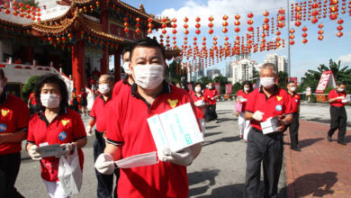 Photo of 【武漢肺炎】提醒公眾做好防護   天后宮免費派口罩