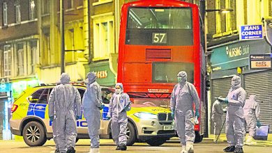 Photo of 倫敦再遭恐襲 持刀男傷3人被擊斃