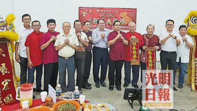 Photo of 【檳惠北泉港同鄉會團拜】鄭榮興：配合防範措施 人民自律克服肺炎挑戰