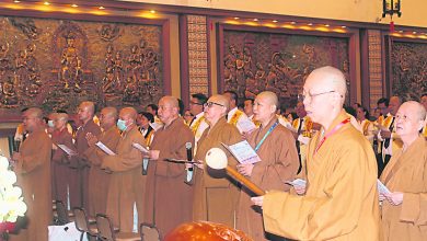 Photo of 覺誠法師：受新冠肺炎影響 賞花燈人數減20%