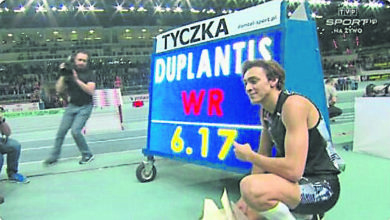 Photo of 男子撐桿跳 杜普蘭蒂斯破世界紀錄