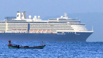 Photo of 柬准威士特丹號靠岸 逾2千人可回家了