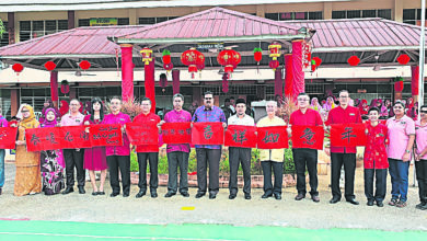 Photo of 波中邀拿督哈芝阿都沙末國中 呈獻節目共慶新春