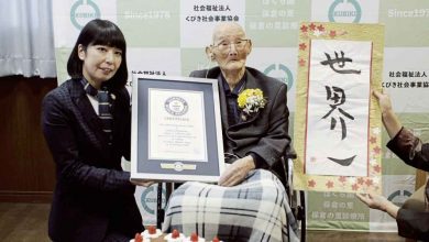 Photo of 全球最長壽男性  日本112歲老人秘訣 微笑
