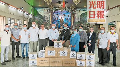 Photo of 明修善社逾2萬捐醫院 馬興松感謝醫護貢獻