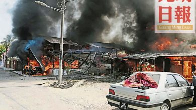 Photo of 米都吉那牙巷火患 燒毀6木屋