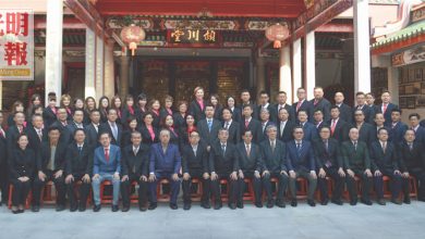 Photo of 【大山腳潁川堂理事青團婦女組宣誓】 陳從福：祠堂完成修復 文化遺產代代相傳