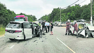 Photo of 2轎車相撞 女司機當場死