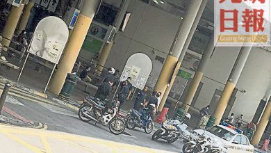 Photo of 派食物沒社交距離 警接投訴驅逐聚集街友