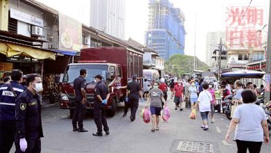 Photo of 日落洞及大路後巴剎 人潮減半小販提早收檔