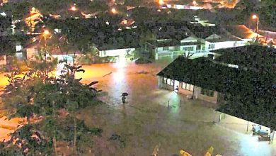 Photo of 馬口豪雨10區淹水 張聒翔漏夜巡視災區