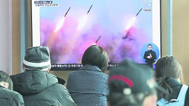Photo of 疑測試實戰部署新型武器 朝又射3枚飛行物