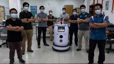 Photo of 馬科學家助力醫護員 發明桶形機器人巡房