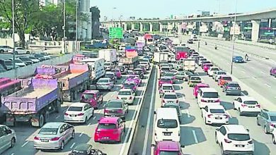 Photo of 警沙登增路障所致 白蒲大道等區大塞車