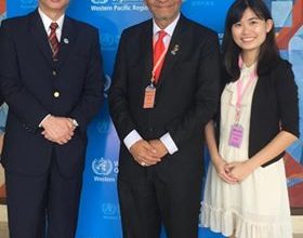 Photo of 馬大醫學生錄影  致敬祝福前線醫護人員