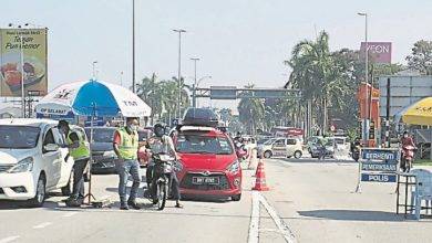 Photo of 防止太平市民避路檢 警封堵週遭小路