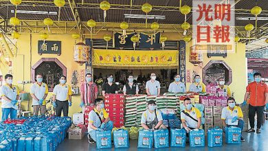 Photo of 大年甘邊園斗母宮 100份援助品捐貧戶
