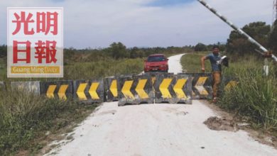 Photo of 避免外人進入 華玲全面封鎖繞道小路
