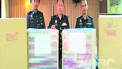 Photo of 千盒私煙藏蔬果堆 2男遇路障被捕