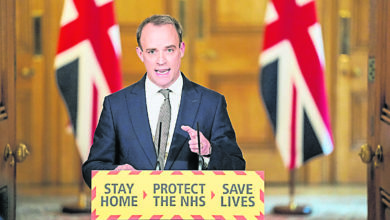 Photo of 英封城令延長3週 外長吁中交代疫情源頭