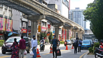 Photo of 秋傑路巴剎封鎖 鐵蒺藜堵入口閑人免進