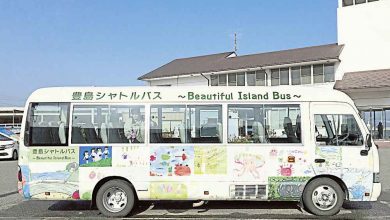Photo of 【這裡那裡】豊岛猫巴士