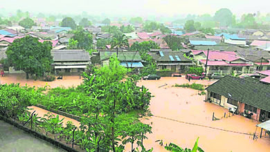 Photo of 馬口3個月4次水災  半小時豪雨 新村變水鄉