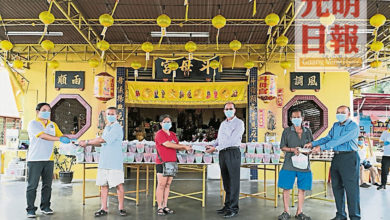Photo of 大年甘邊園斗母宮 派弱群飯盒乾糧