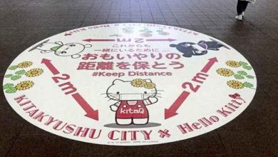 Photo of 日本出動吉蒂貓 提醒民眾保持社交距離