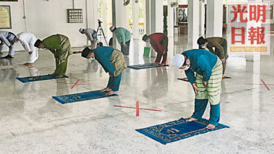Photo of 玻清真寺週五祈禱 最多12人須社交距離
