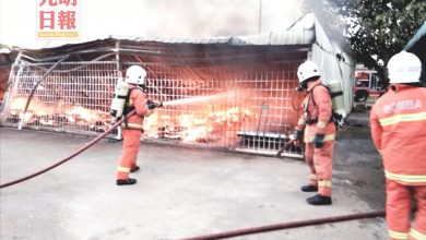 Photo of 吉中美農 46高球車燒毀