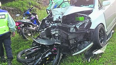 Photo of 摩多騎士撞車死