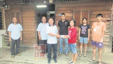 Photo of 日萊區馬華志工團 1小時籌5400元助癌患