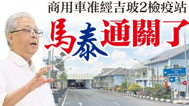 Photo of 馬泰通關了  商用車准經吉玻2檢疫站