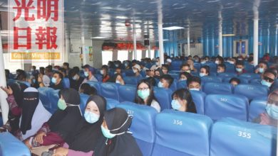 Photo of 恢復載客量首航 交怡客船滿載650人