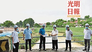 Photo of 檳首長巡視數工程 疫情放緩後加速治水