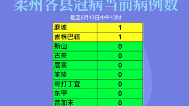 Photo of 柔增2境外輸入病例