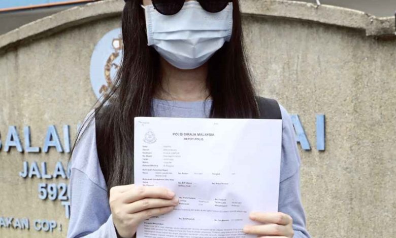 張小姐不滿馬大沒有妥善處理她就校內一名講師性騷擾她的投報，而於周三到警局報警。
