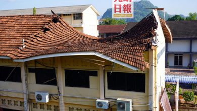 Photo of 建校71年 白蟻侵蝕 玻德瑪中學屋頂坍塌