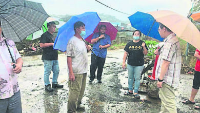 Photo of 加拉巴沙威大雨排水不及 工業區閃電水災