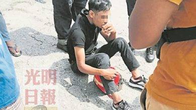 Photo of 搶金鏈逃失控撞車 摩多匪當場被捕
