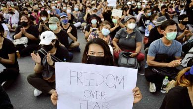 Photo of 曼谷千人反政府示威 提3訴求 促解散國會