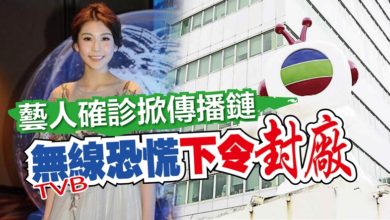Photo of 藝人確診掀傳播鏈 無線恐慌下令封廠